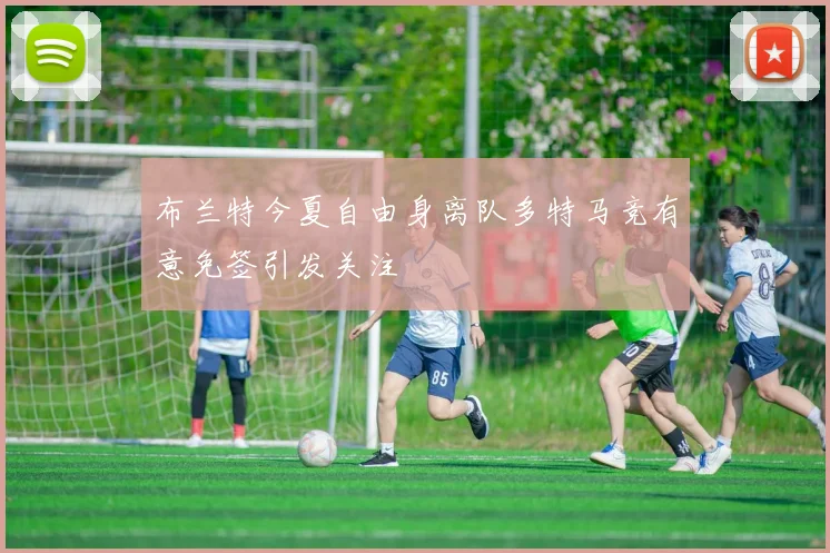 布兰特今夏自由身离队多特马竞有意免签引发关注